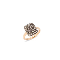 Bague Sabbia en Or rose 18K & Diamant