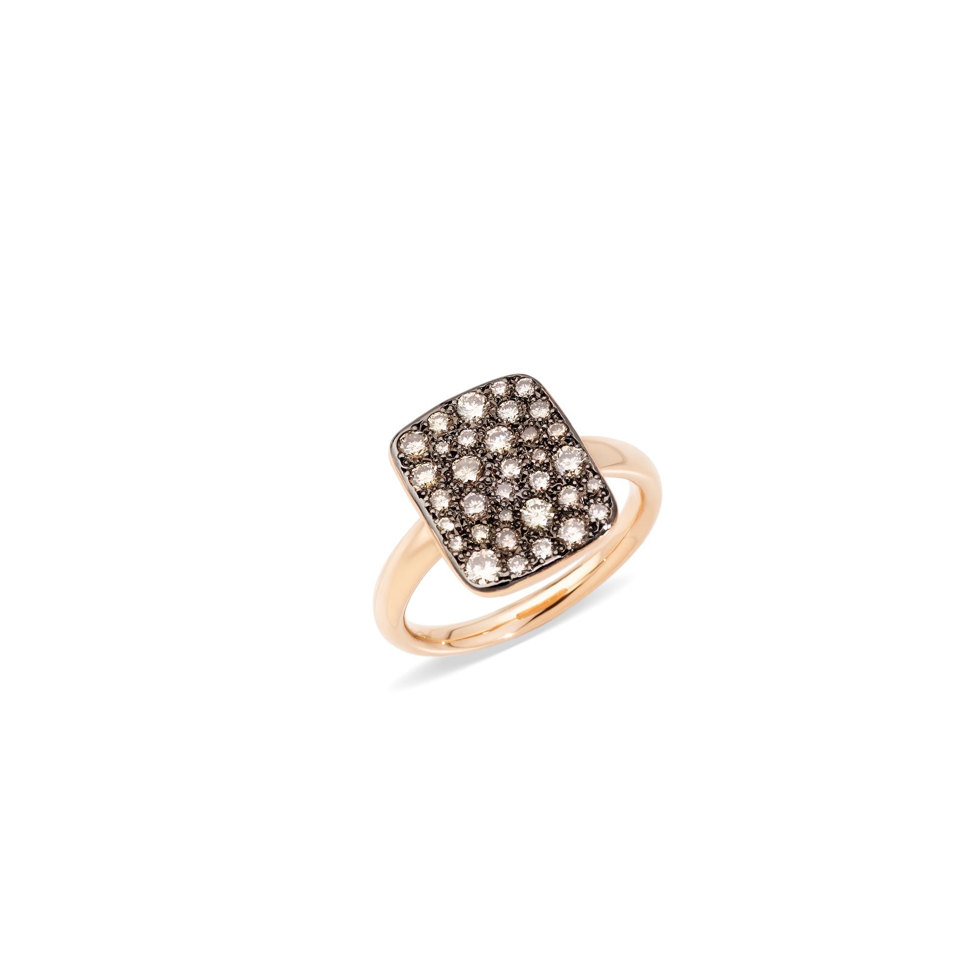 Bague Sabbia en Or rose 18K & Diamant