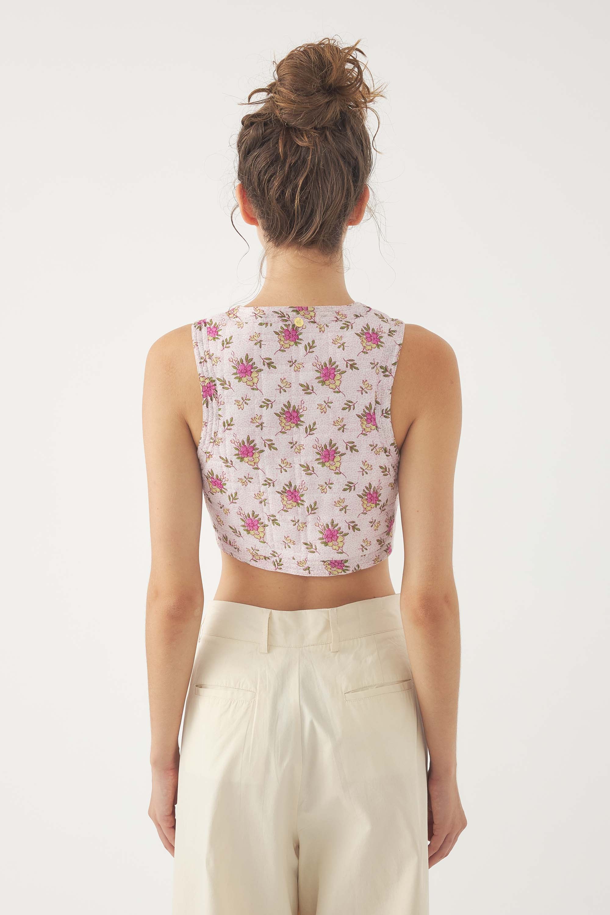 PINK PADA GILET