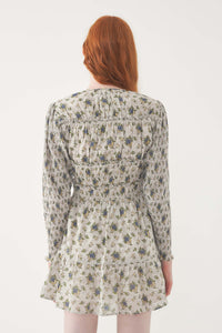 GREY PADA MINI DRES