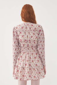 PINK PADA MINI DRES