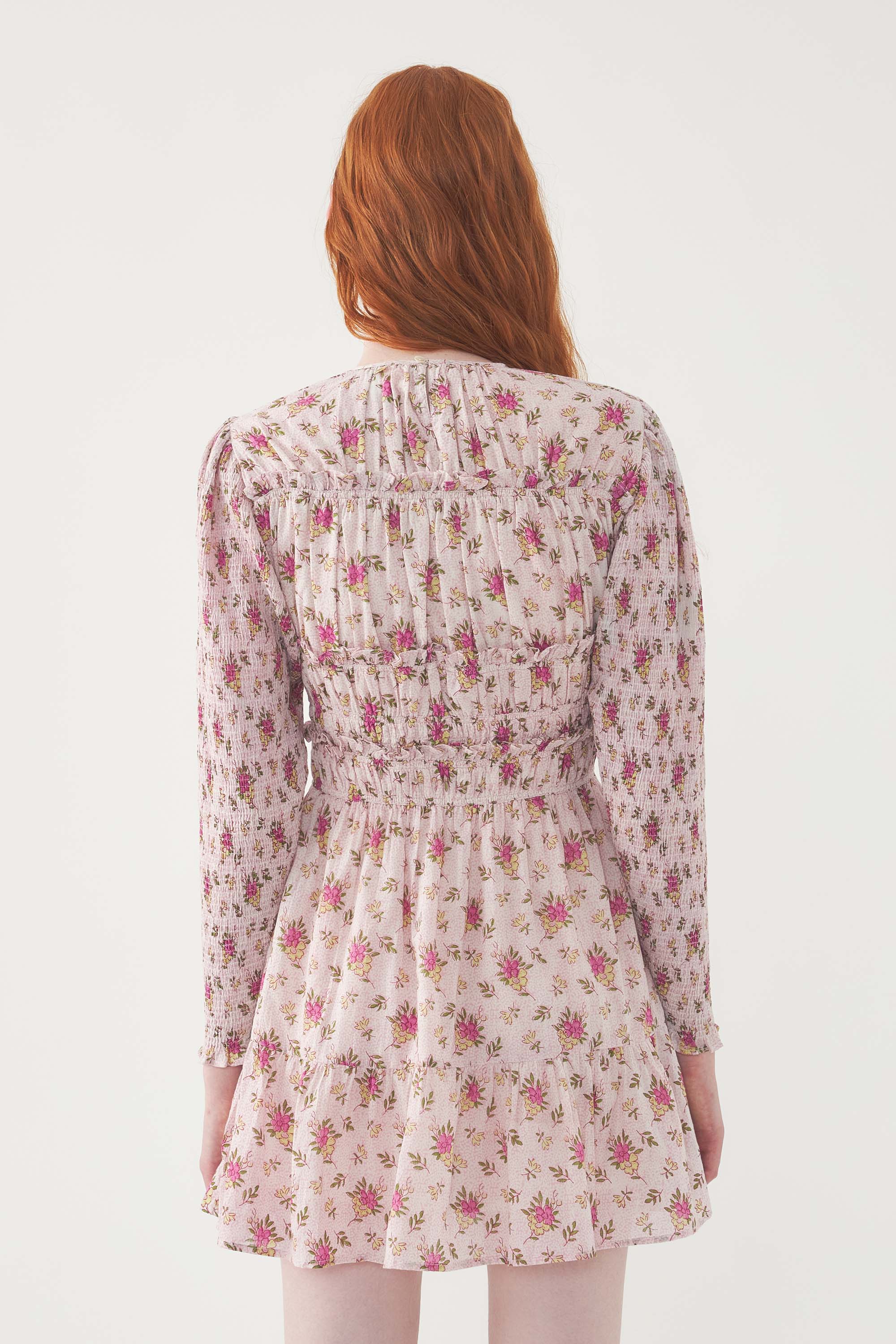 PINK PADA MINI DRES