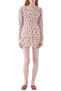 PINK PADA MINI DRES
