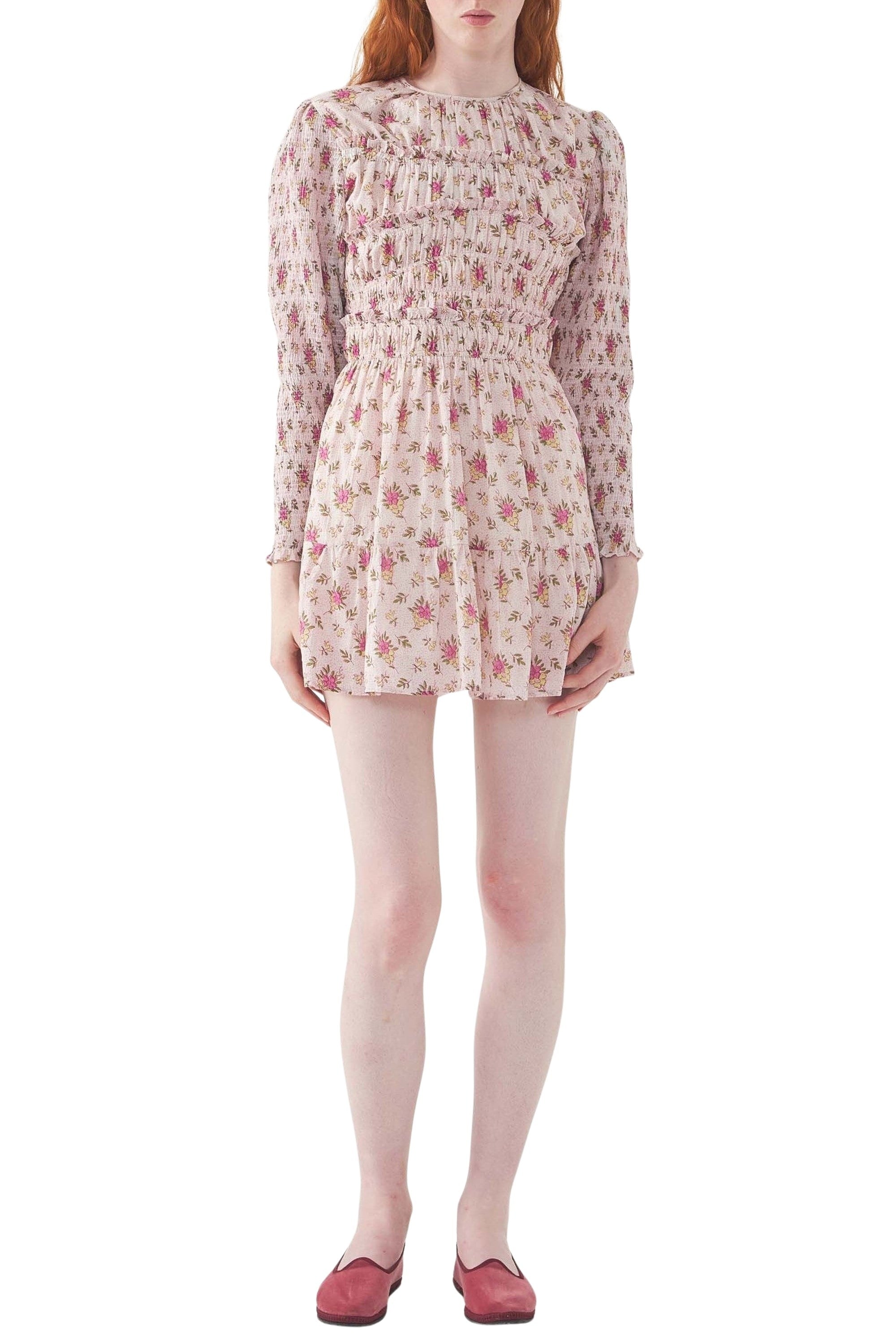 PINK PADA MINI DRES