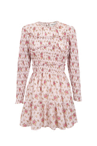 PINK PADA MINI DRES