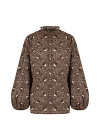 Blouse imprimée Paddy - Brown