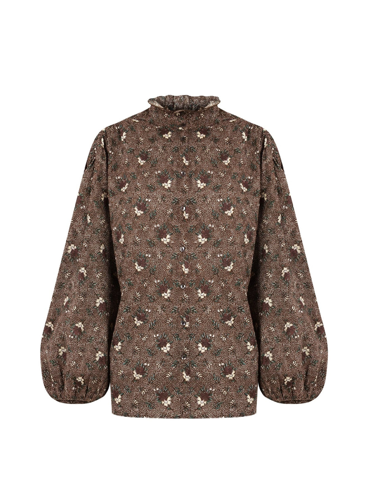 Blouse imprimée Paddy - Brown