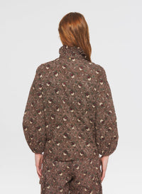 Blouse imprimée Paddy - Brown