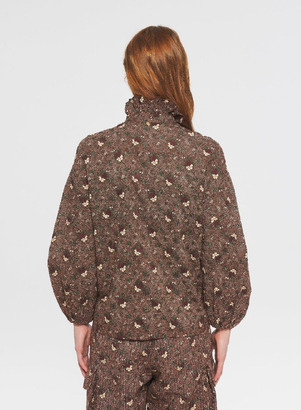 Blouse imprimée Paddy - Brown