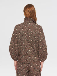Blouse imprimée Paddy - Brown