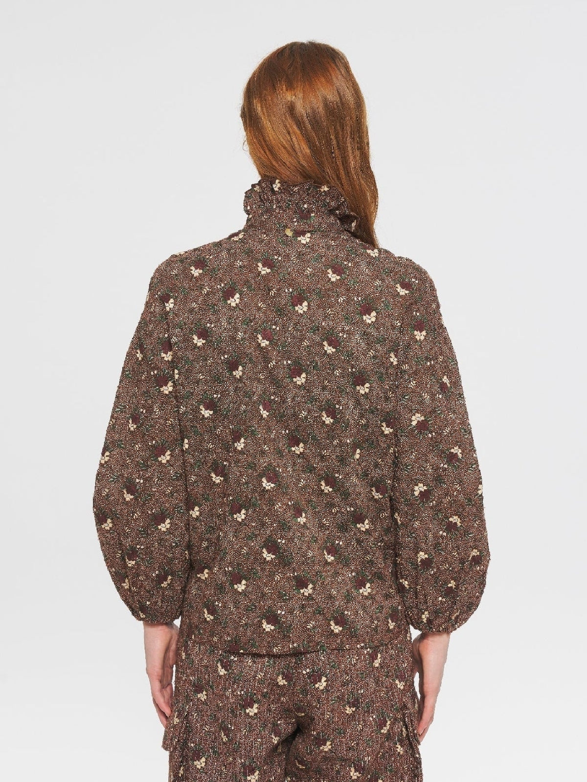 Blouse imprimée Paddy - Brown
