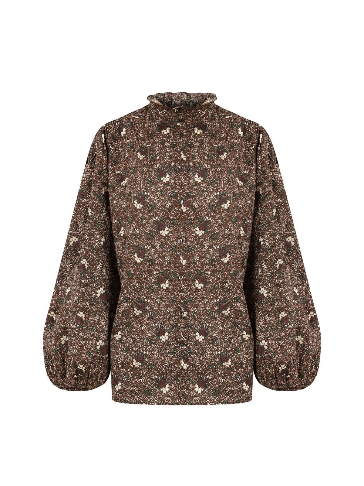 Blouse imprimée Paddy - Brown