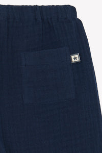 Pantalon Futur - Navy Bonton
