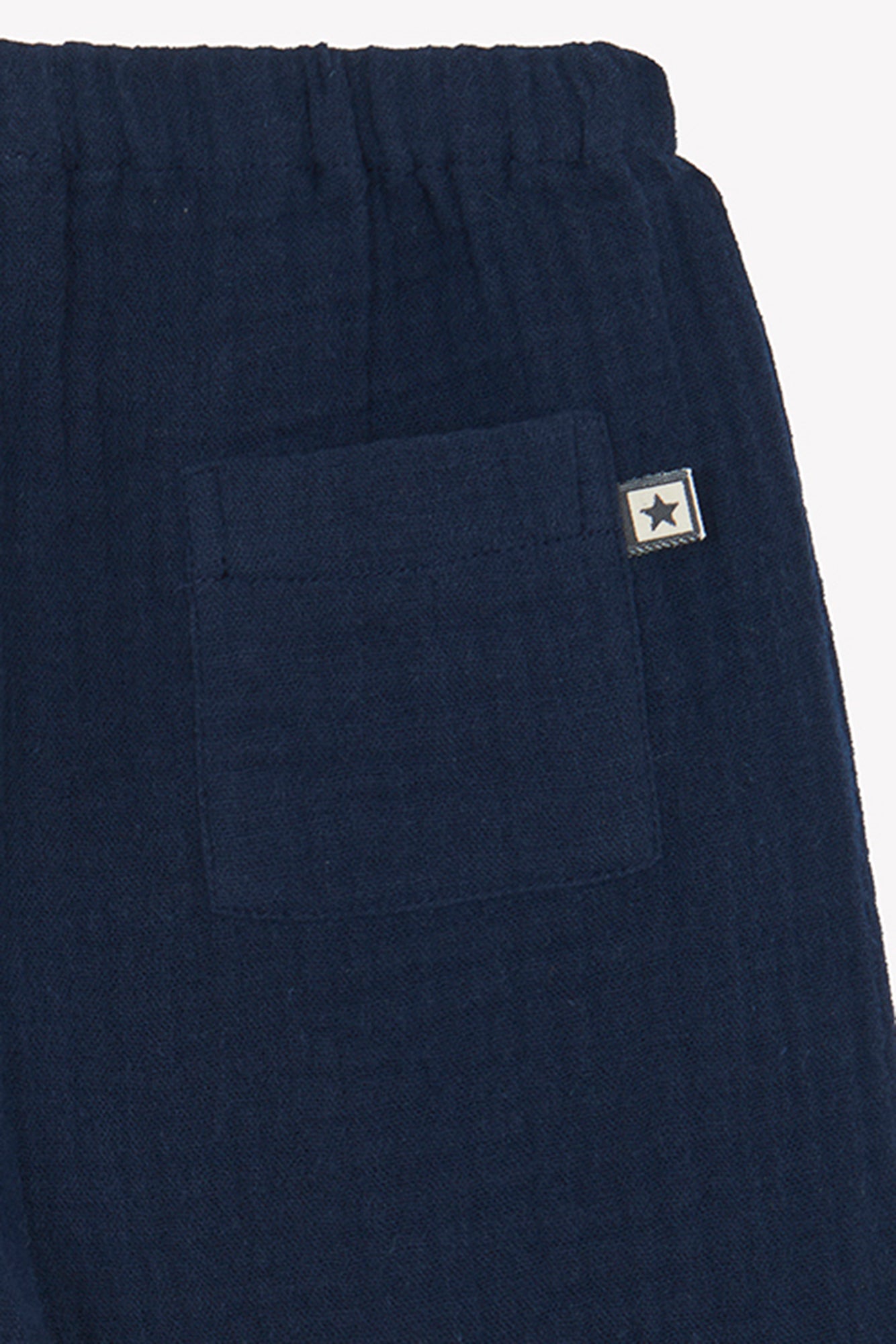 Pantalon Futur - Navy Bonton