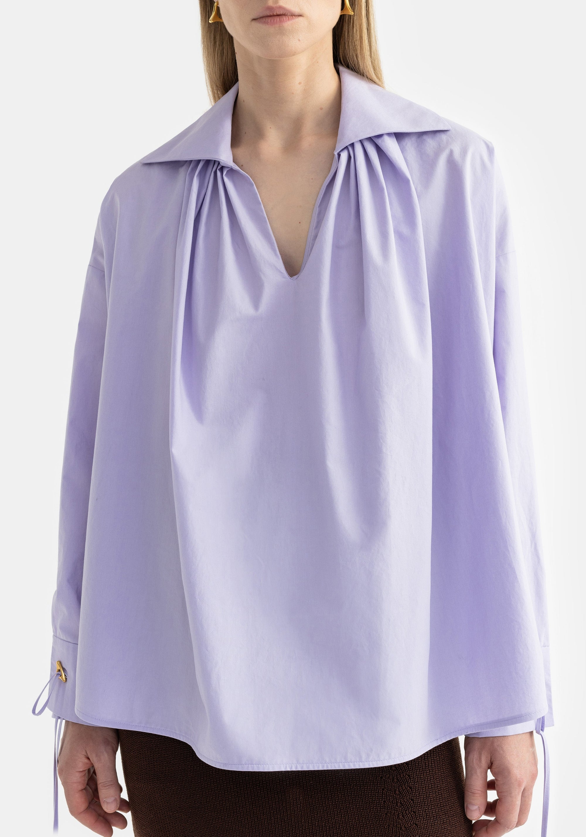 Paige oversize shirt - Lilac