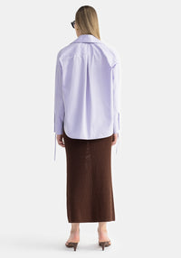 Paige oversize shirt - Lilac