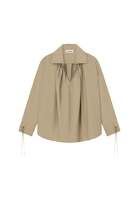 Chemisier Paige oversize - Olive