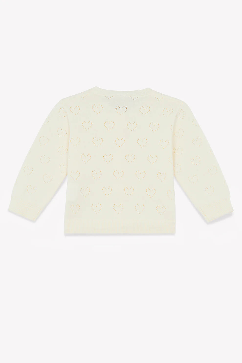 Cardigan Naissance - Crème Bonton