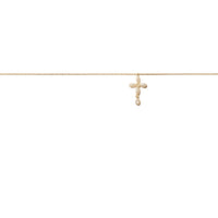 Collier Palerme en or jaune - White Pearl