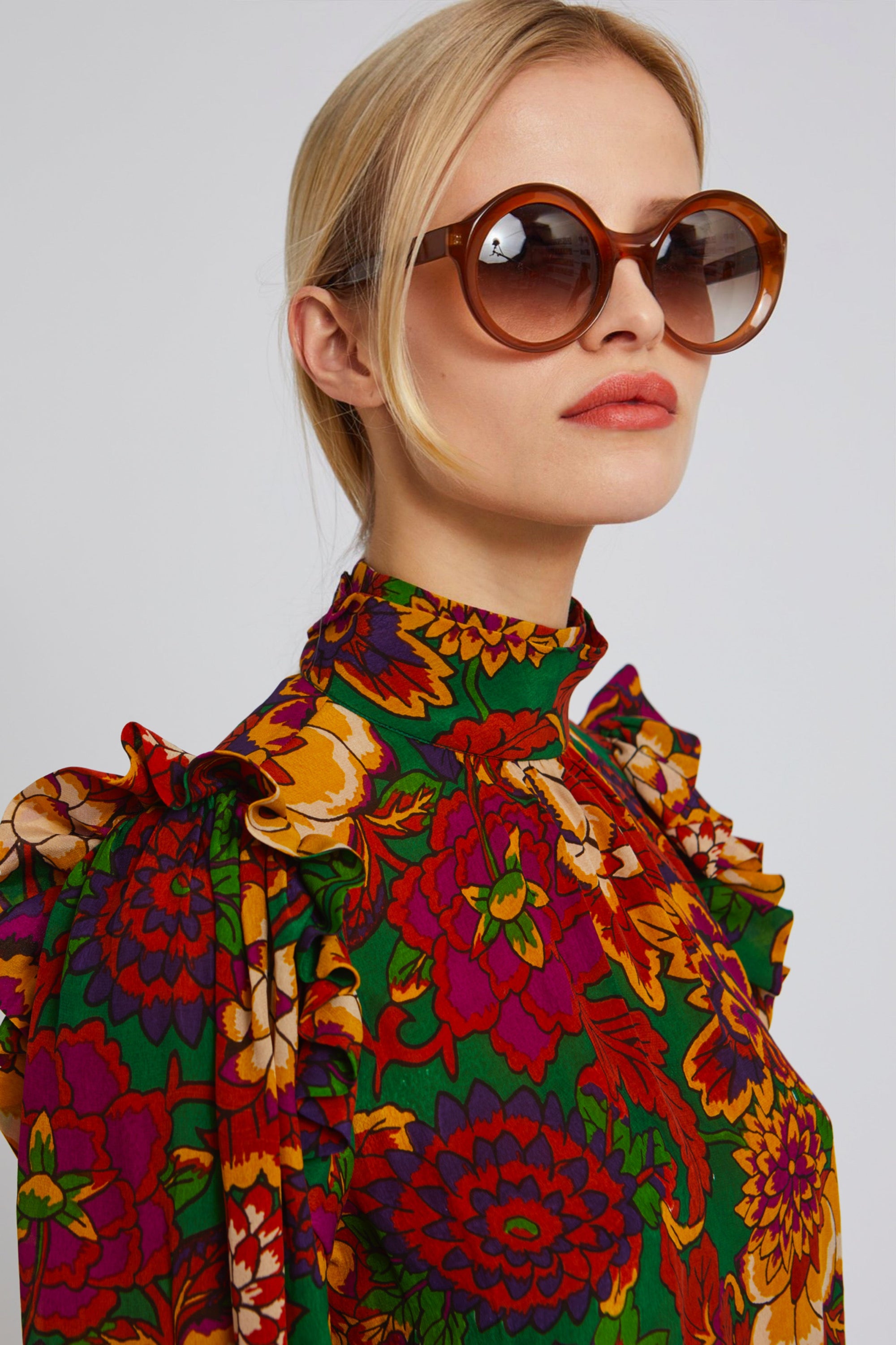 3_79€_WARNING_FLOWER SHIRT PALISSANDRE - Flower