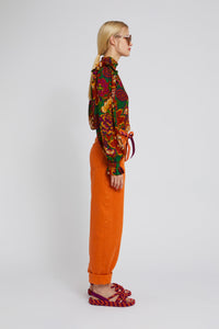3_79€_WARNING_FLOWER SHIRT PALISSANDRE - Flower