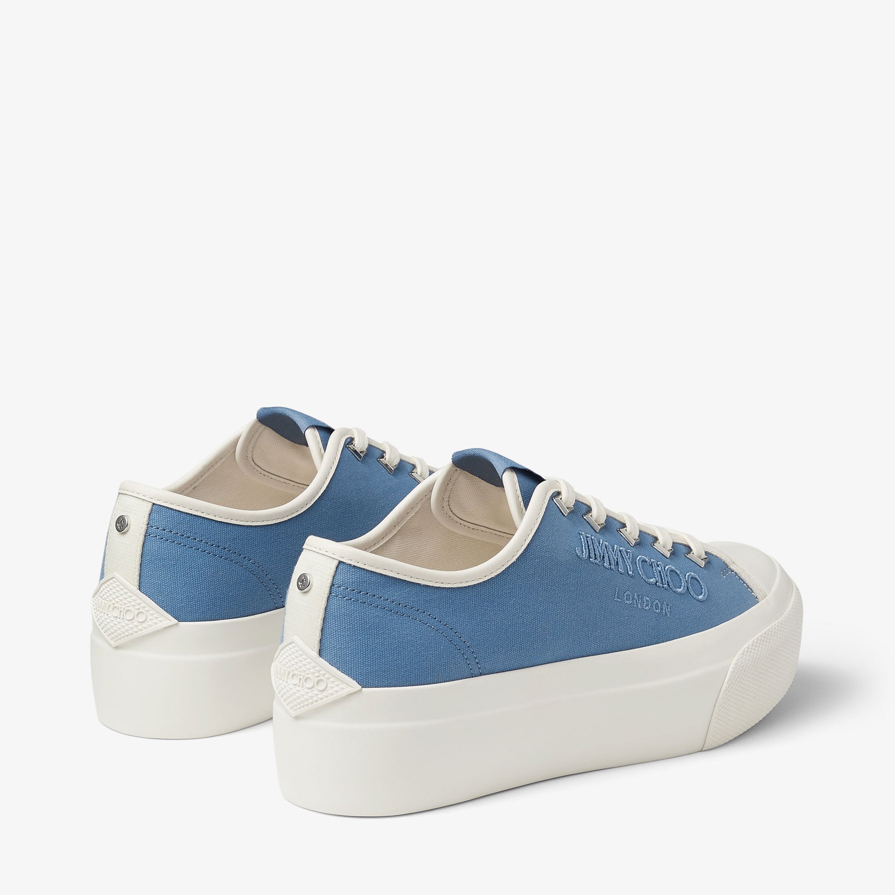 Sneakers Palma à plateforme - Denim & Latte