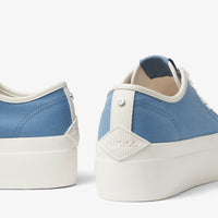 Sneakers Palma à plateforme - Denim & Latte