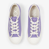 Palma canvas platform trainers - Tanzanite & Latte
