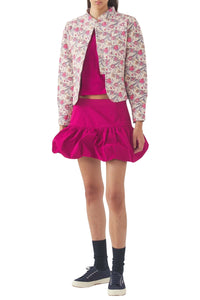 MAGENTA PAM MINI SKIRT