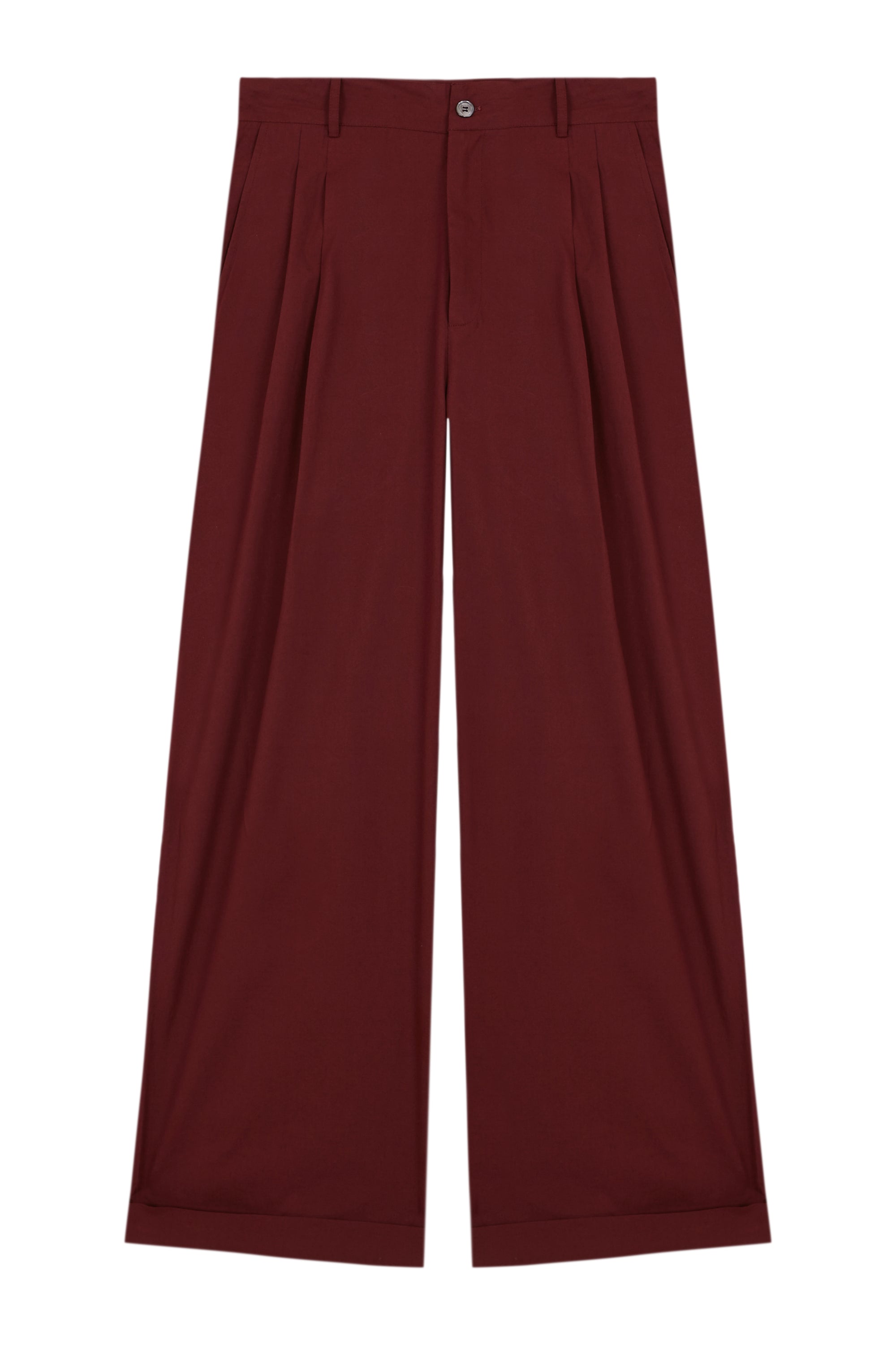 BURGUNDY PAM PANT