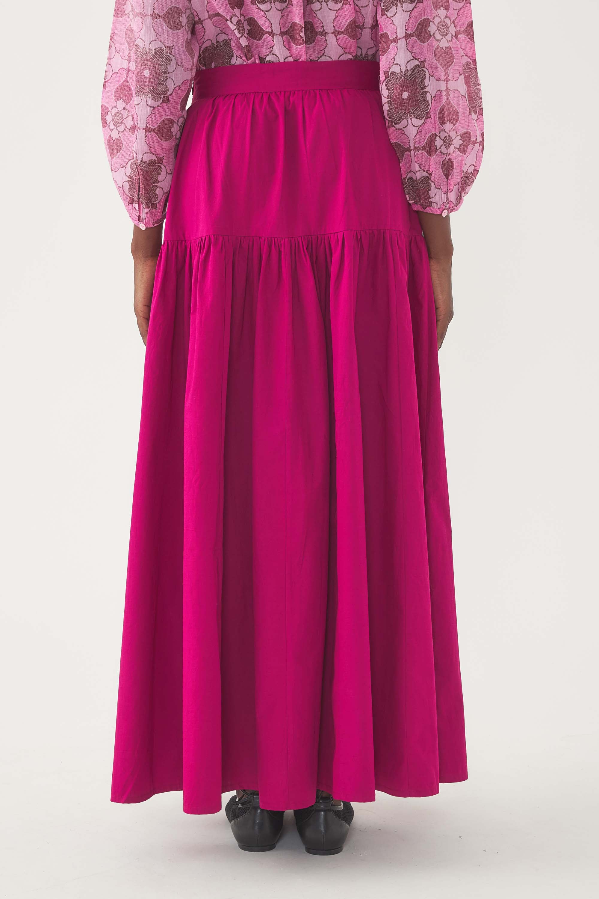 MAGENTA PAM SKIRT