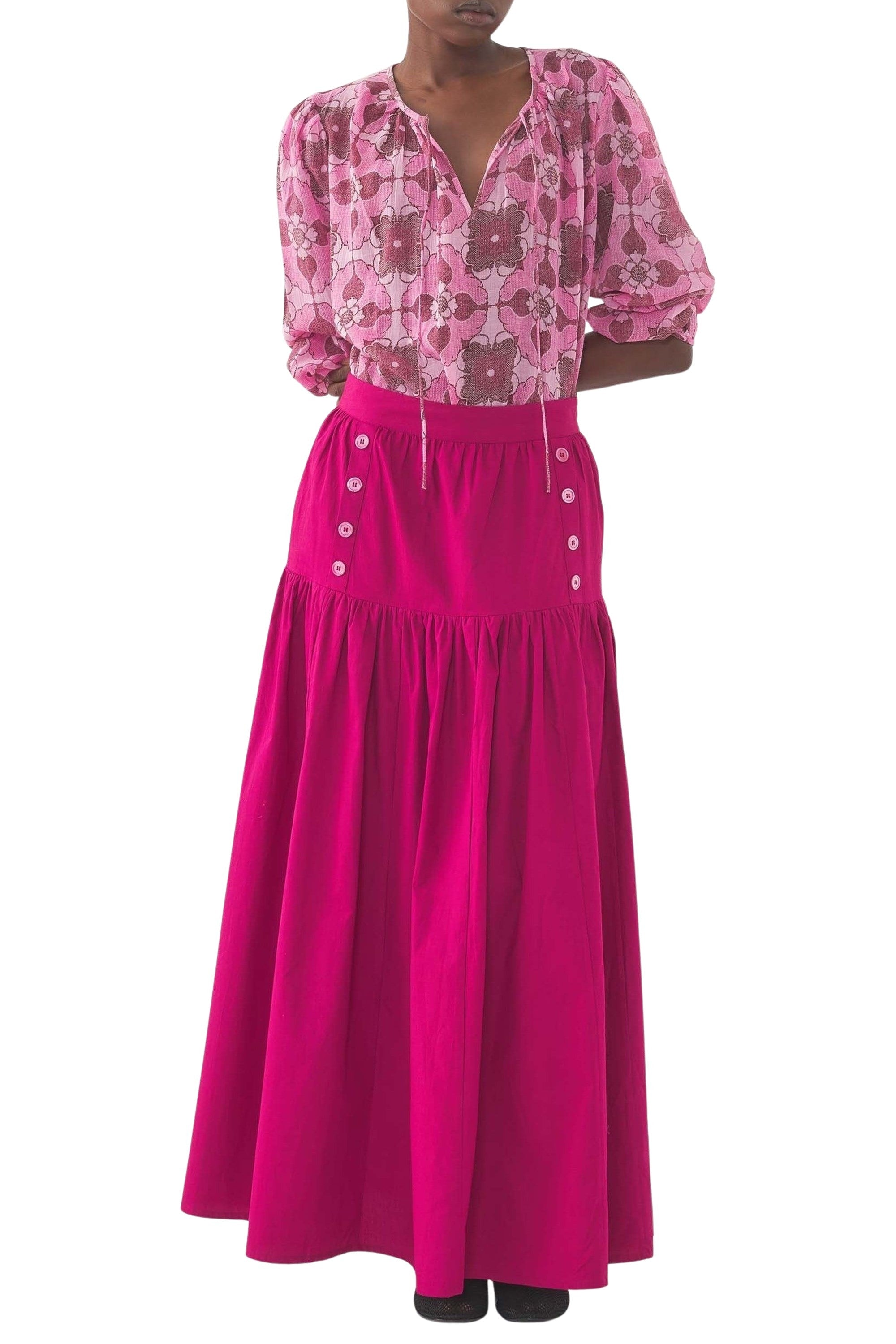MAGENTA PAM SKIRT