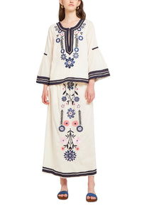 CREAM PAMI BLOUSE