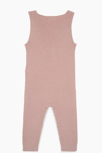 Wool baby overalls - Rose Bonton