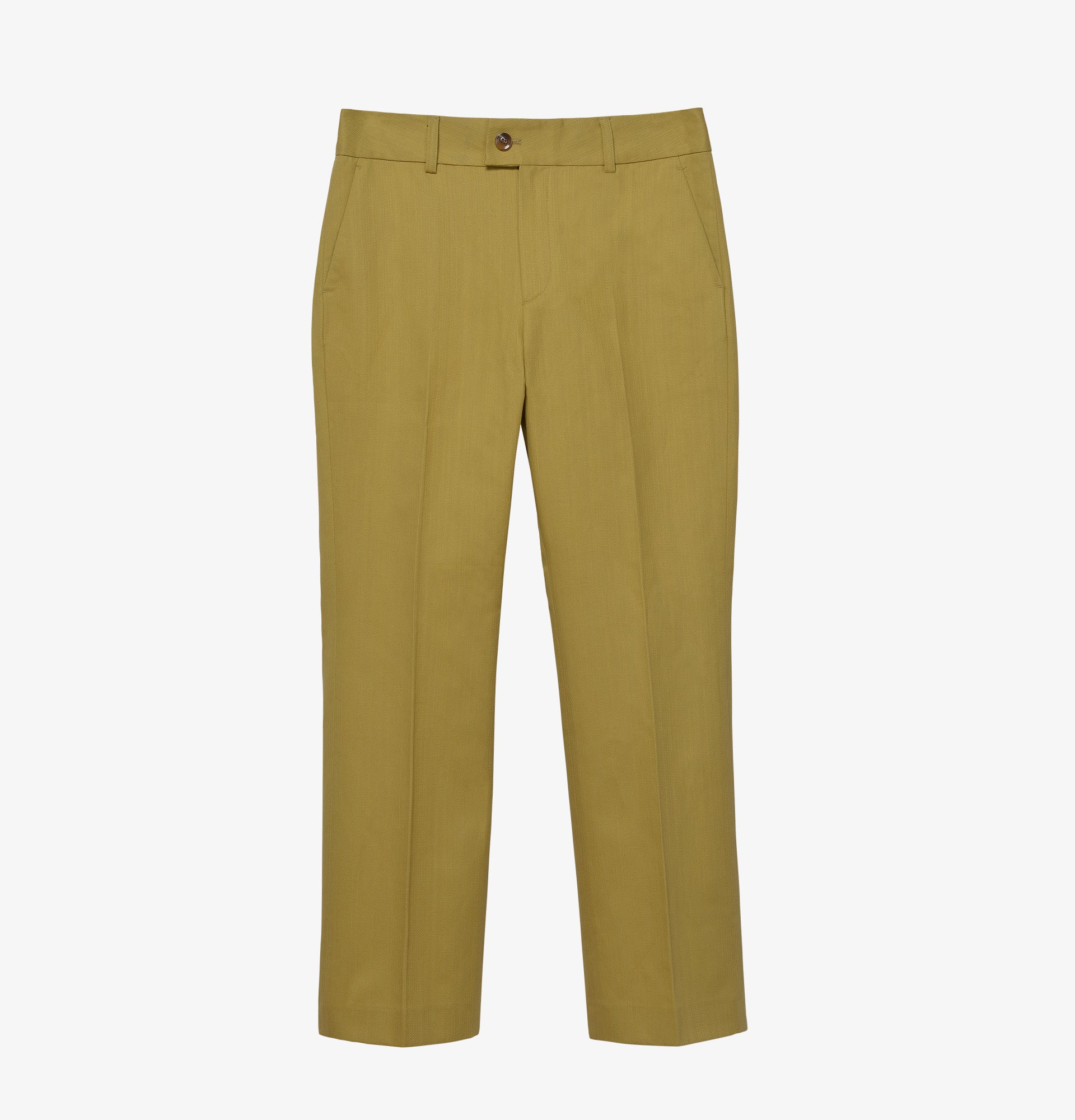 BANANE _ Pantalon Francois en coton - Banane