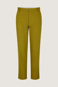 VERT OLIVE _ Pantalon Adele en coton - Vert olive