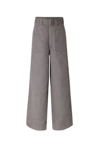 GRIS PARME PANTALON VAGABOND