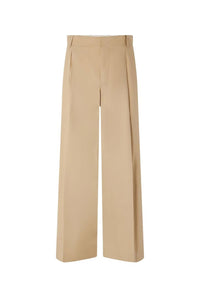 Pantalon Devy en coton - Beige Foncé