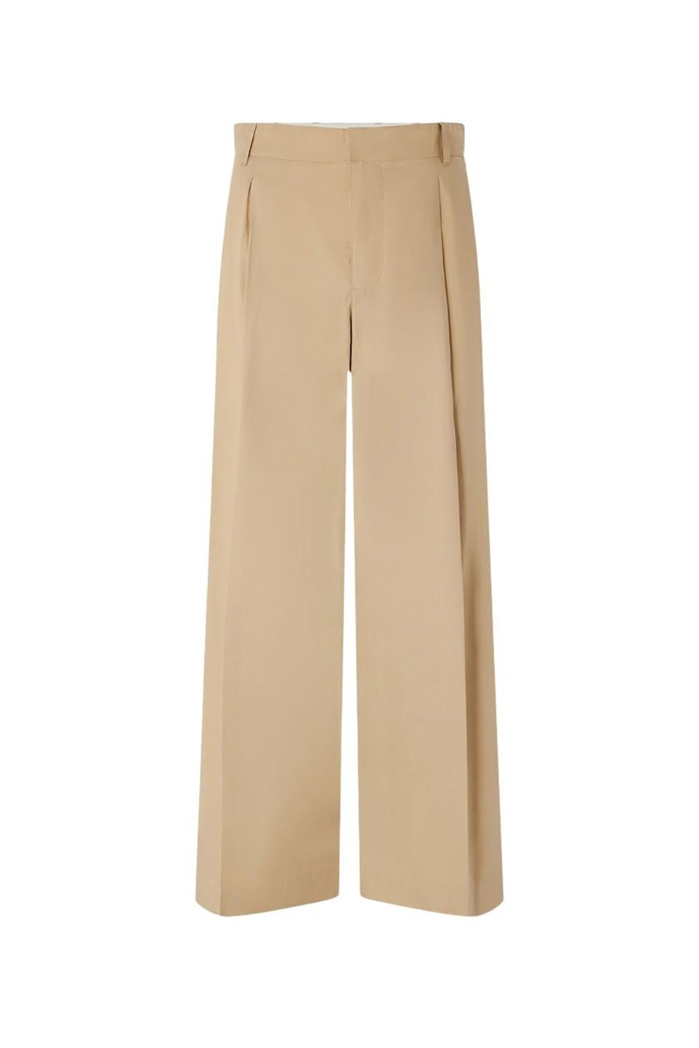 Pantalon Devy en coton - Beige Foncé
