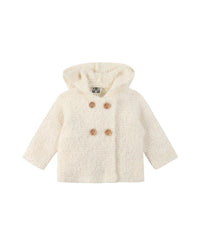 Manteau en laine - Crème Bonton