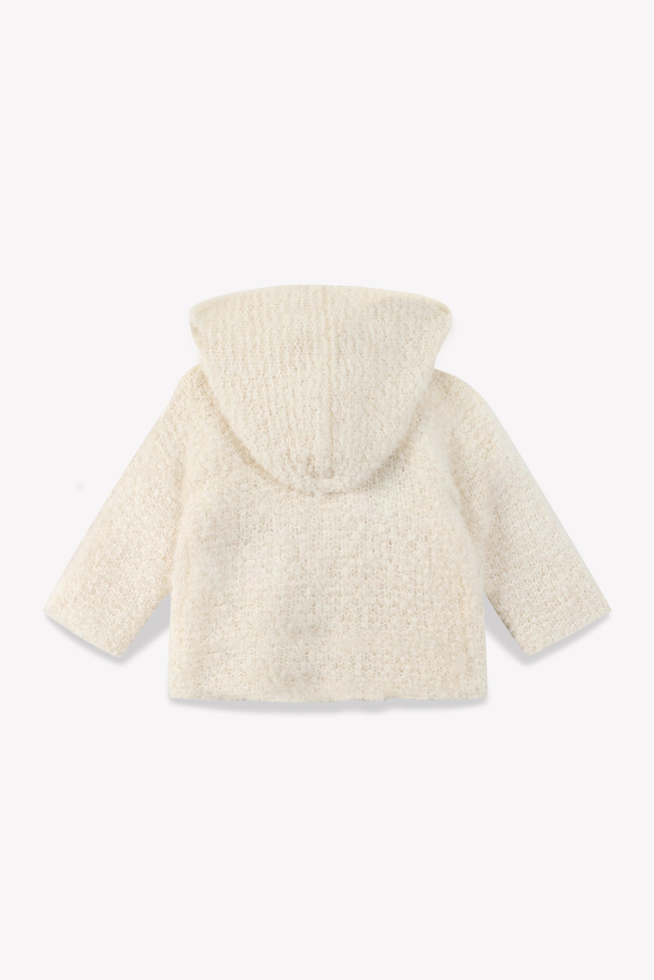 Manteau en laine - Crème Bonton