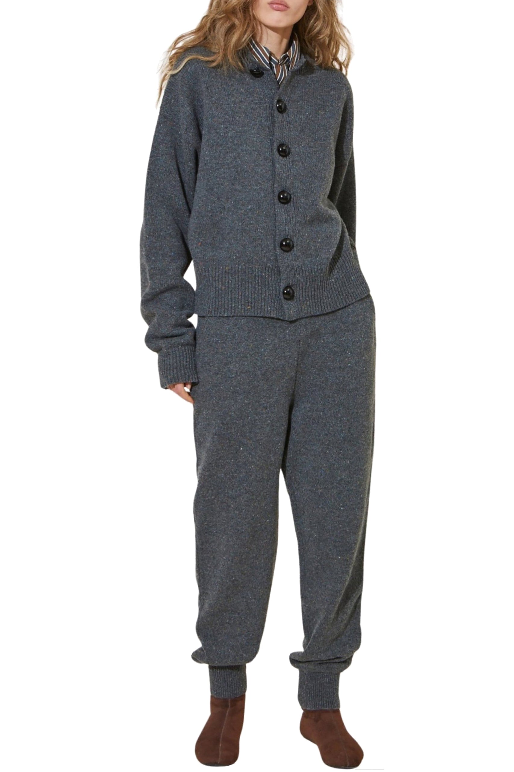 Pantalon Asperge en laine - Grey