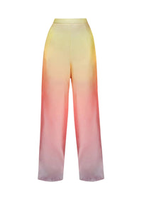 Bata tie and dye straight trousers - Adwa Light