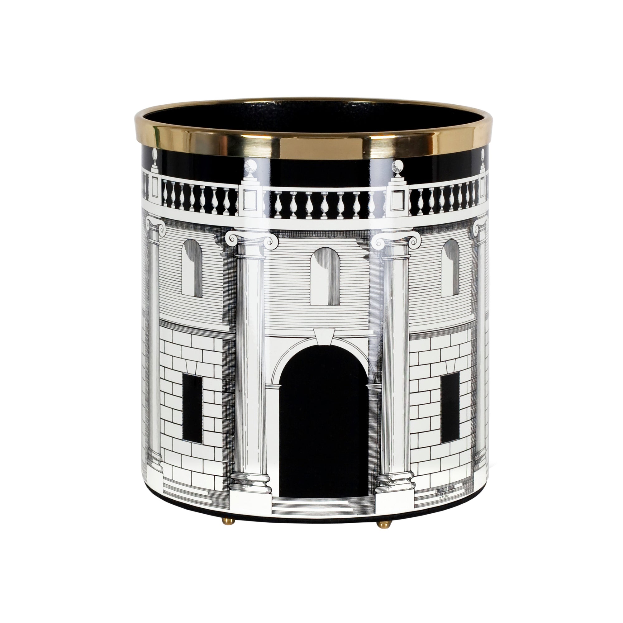 Architettura wastepaper basket - Black & White