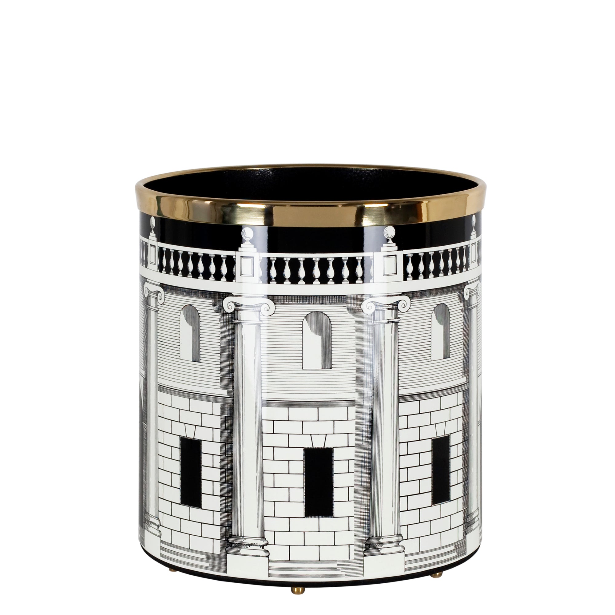 Architettura wastepaper basket - Black & White