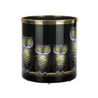 Tamburo wastepaper basket - Multicolour & Black