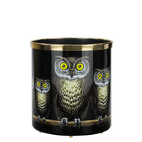 Tamburo wastepaper basket - Multicolour & Black