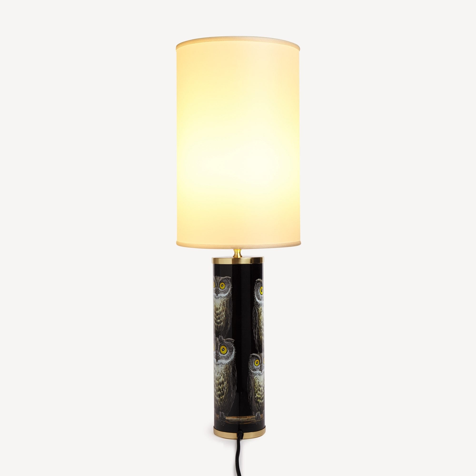 Smooth cylindrical shade - White