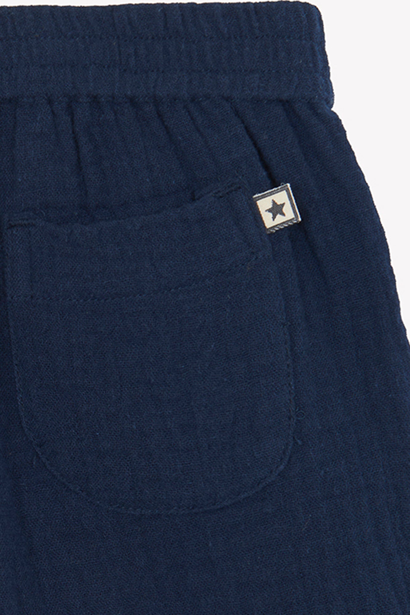 Short Rambo - Navy Bonton