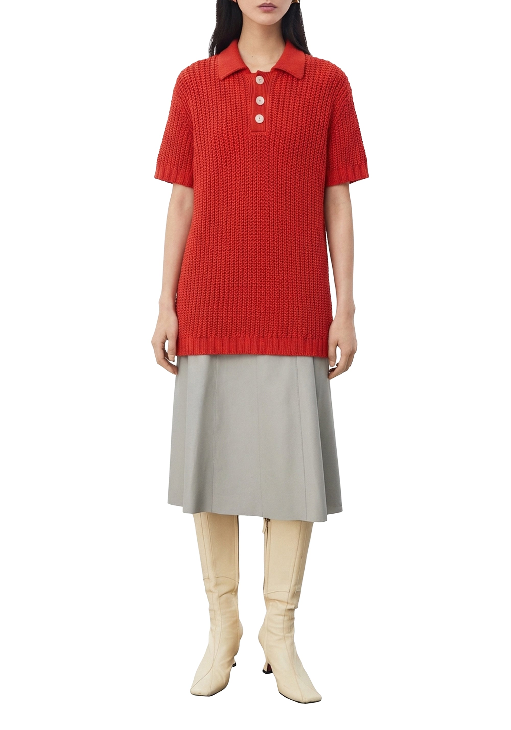 Polo ample Pareil - Scarlet